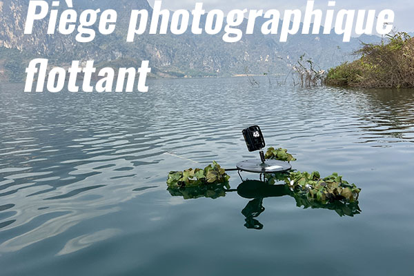 Mission Piège photographique flottant